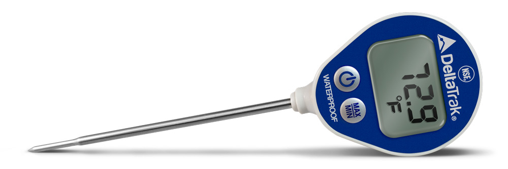 FlashCheck® Lollipop Auto Cal Min/Max Antimicrobial Thermometer