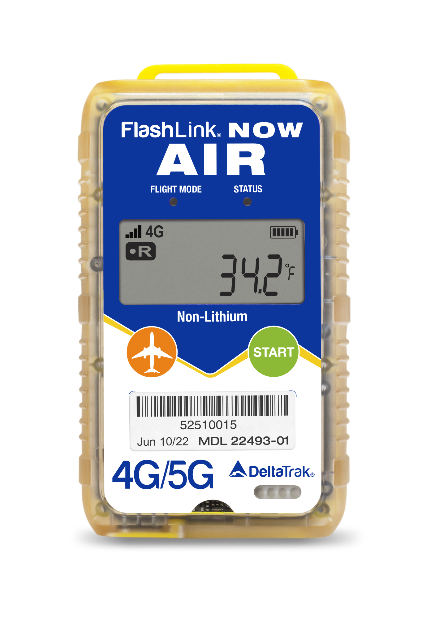 FlashLink® NOW AIR 4G/5G Real-Time In-Transit Logger, Model 22493-01