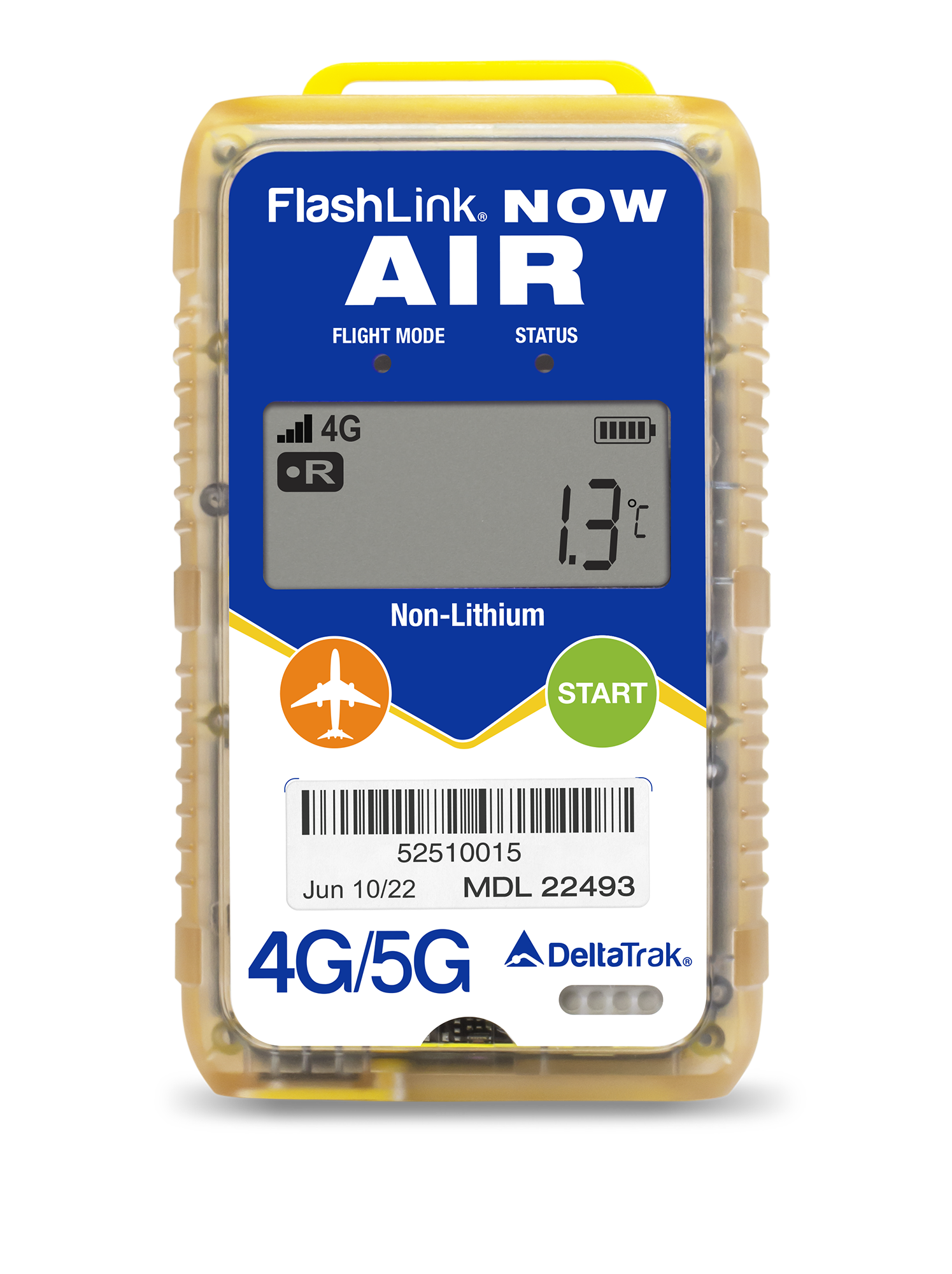 FlashLink® NOW AIR 4G/5G Real-Time In-Transit Logger, Model 22493