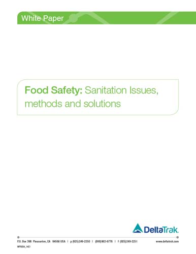 Food Safety: Sanitation Issues, Methods & Solutions